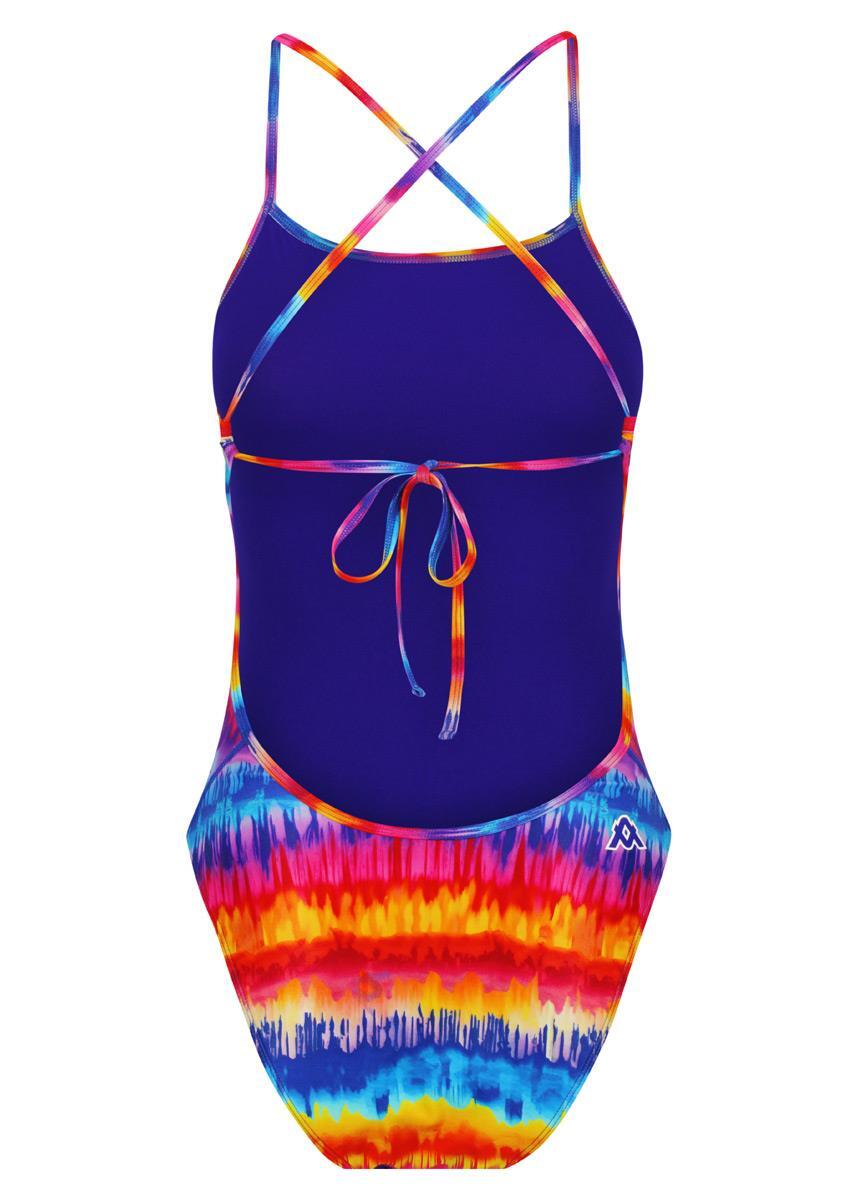 Haut De Bikini Pull-in Noir Rayé Argenté Taille M (36/38) - Neuf Sans étiquettes