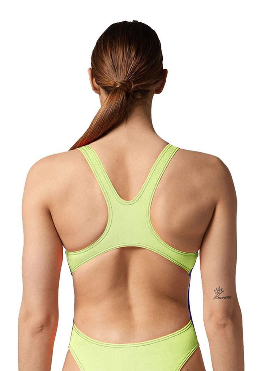Traje de baño Akron Babbitt Evo - Morado/Verde comedia - Talla 30 4/6