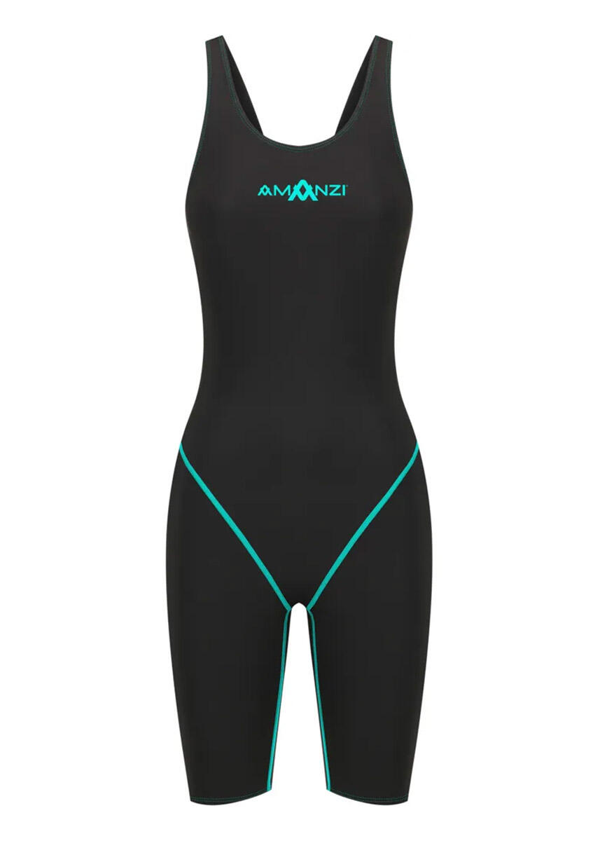 AMANZI Acceler8 RIZE Kneeskin - Jet / groene munt 3/5