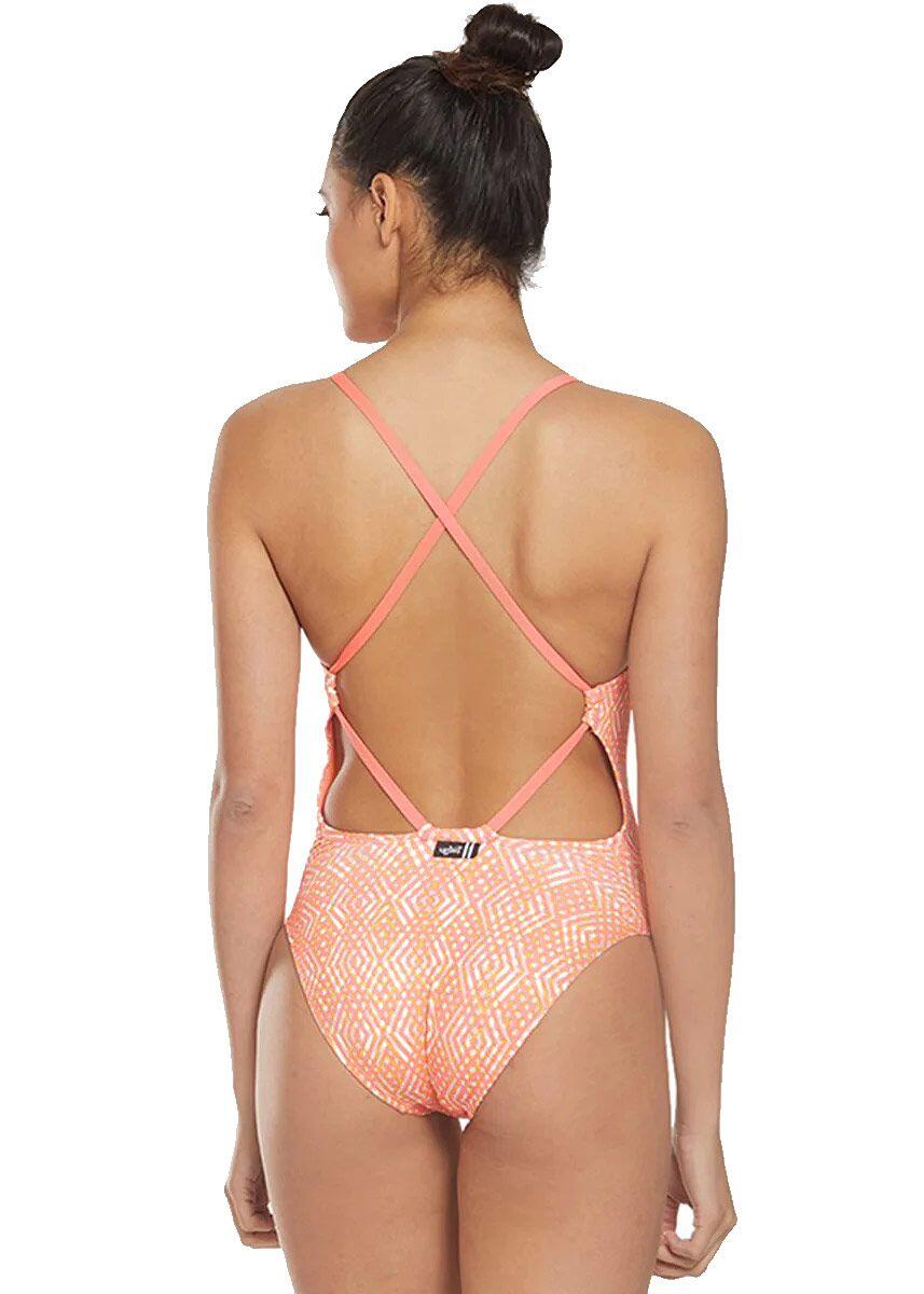 Costume da bagno Dolfin Revibe Roxie con stampa a rombi - Taglia 28 3/6