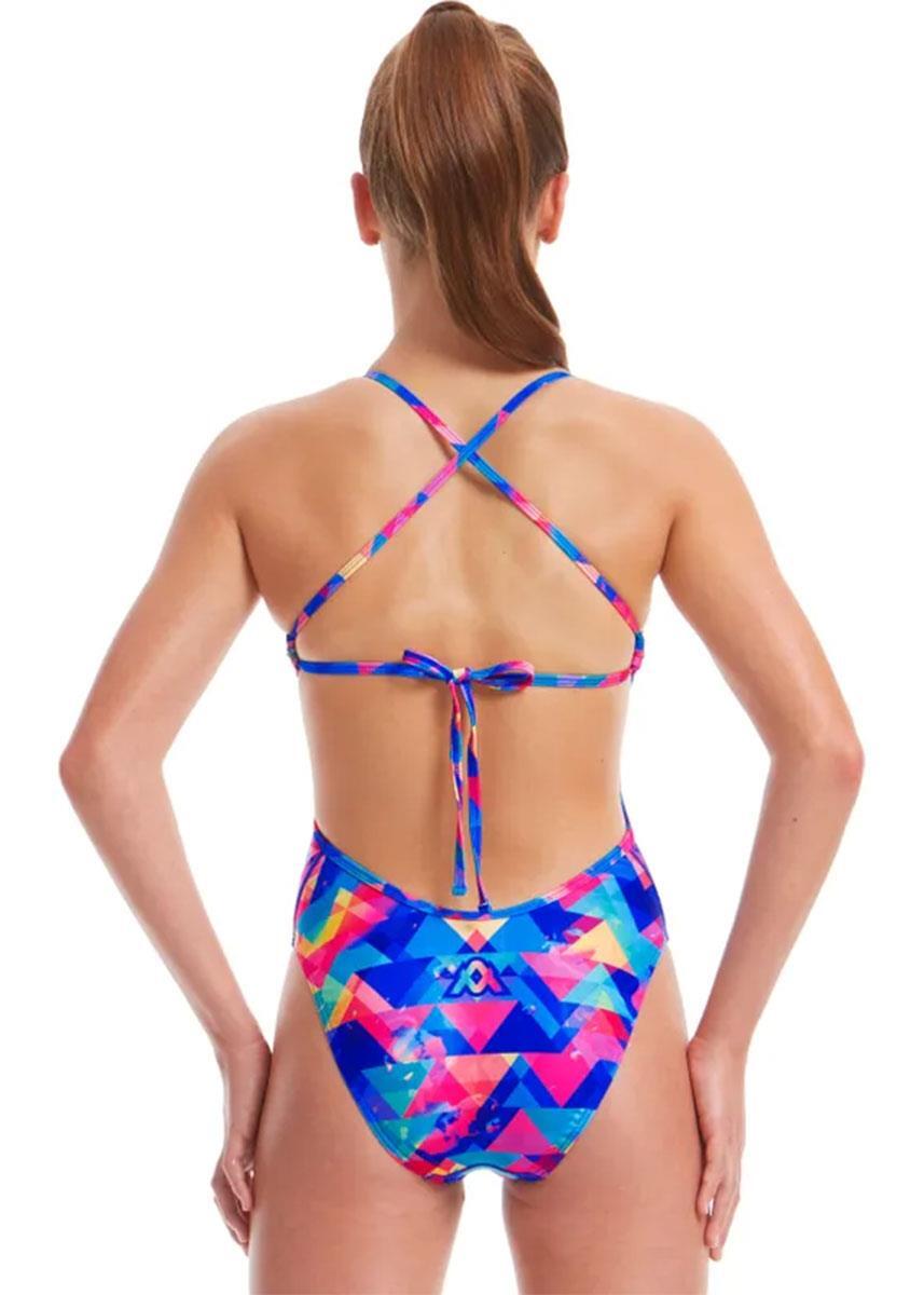 Maillot AMANZI Spectrum Tie Back femme taille UK 38 / EU 48 3/6