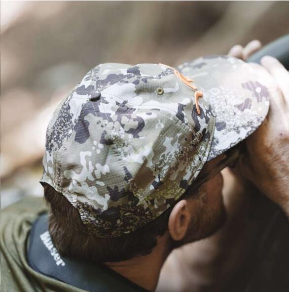 Jagd Kappe atmungsaktiv leicht Airflow camo 3/4