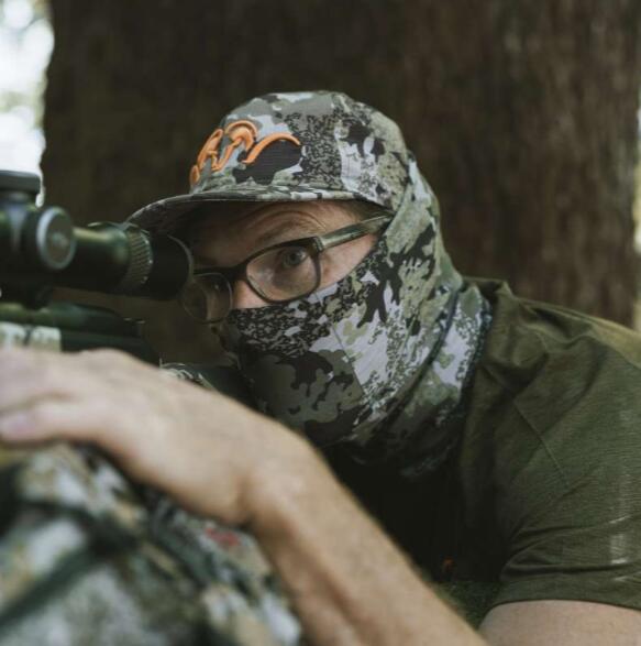Jagd Kappe atmungsaktiv leicht Airflow camo 4/4