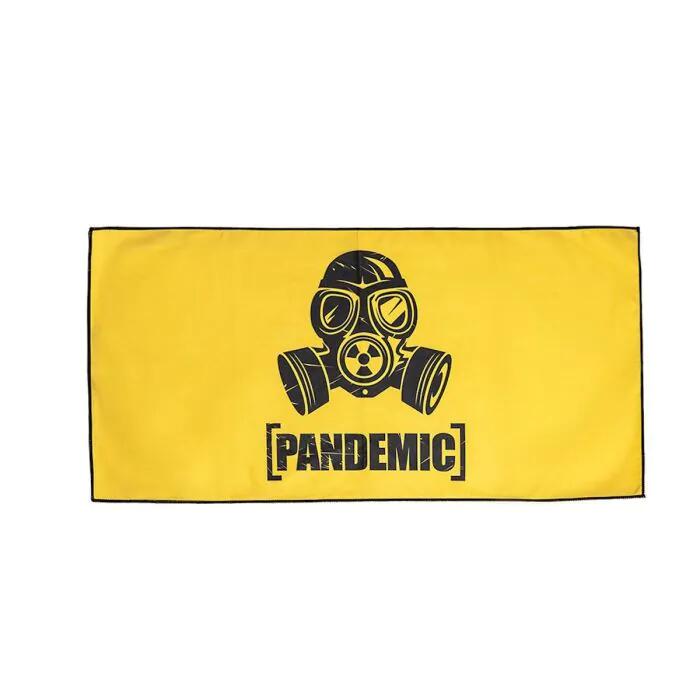 Serviette en microfibre Mad Wave Pandemic, petite taille - Jaune 3/5