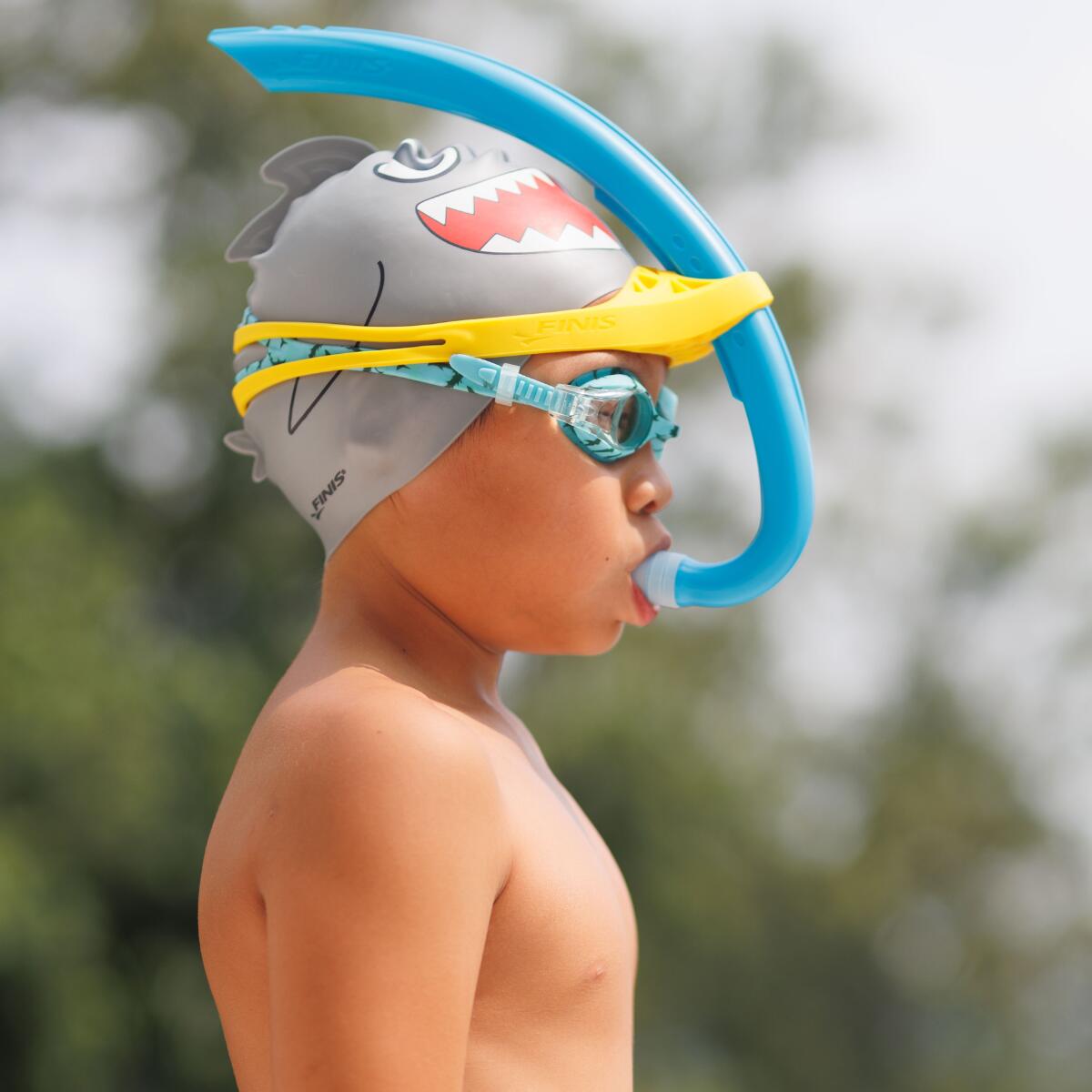 Finis Stability Jr Snorkel Azul 4/7