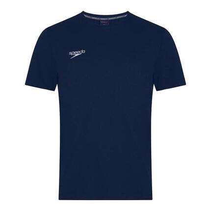 Speedo Team Kit Junior Small Logo T-Shirt - Marineblau - Größe 8Y