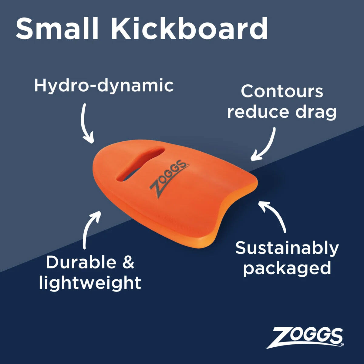 Tabla de Entrenamiento Zoggs EVA - Naranja 3/3