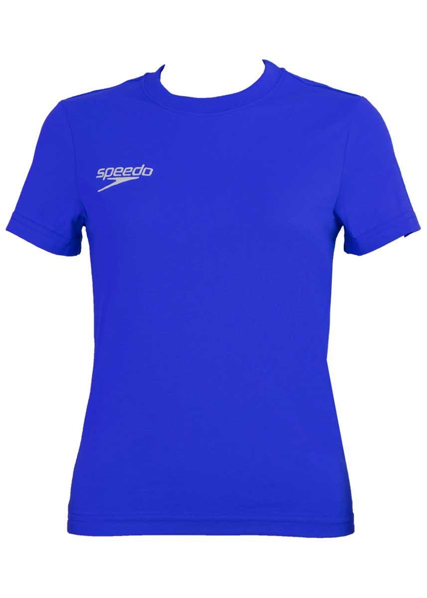 T-shirt Speedo Team Kit Junior avec petit logo - Bleu - Taille 8Y 1/1