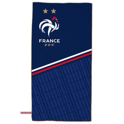 Serviette de bain 70x140 cm microfibre football Equipe de France - Repeat