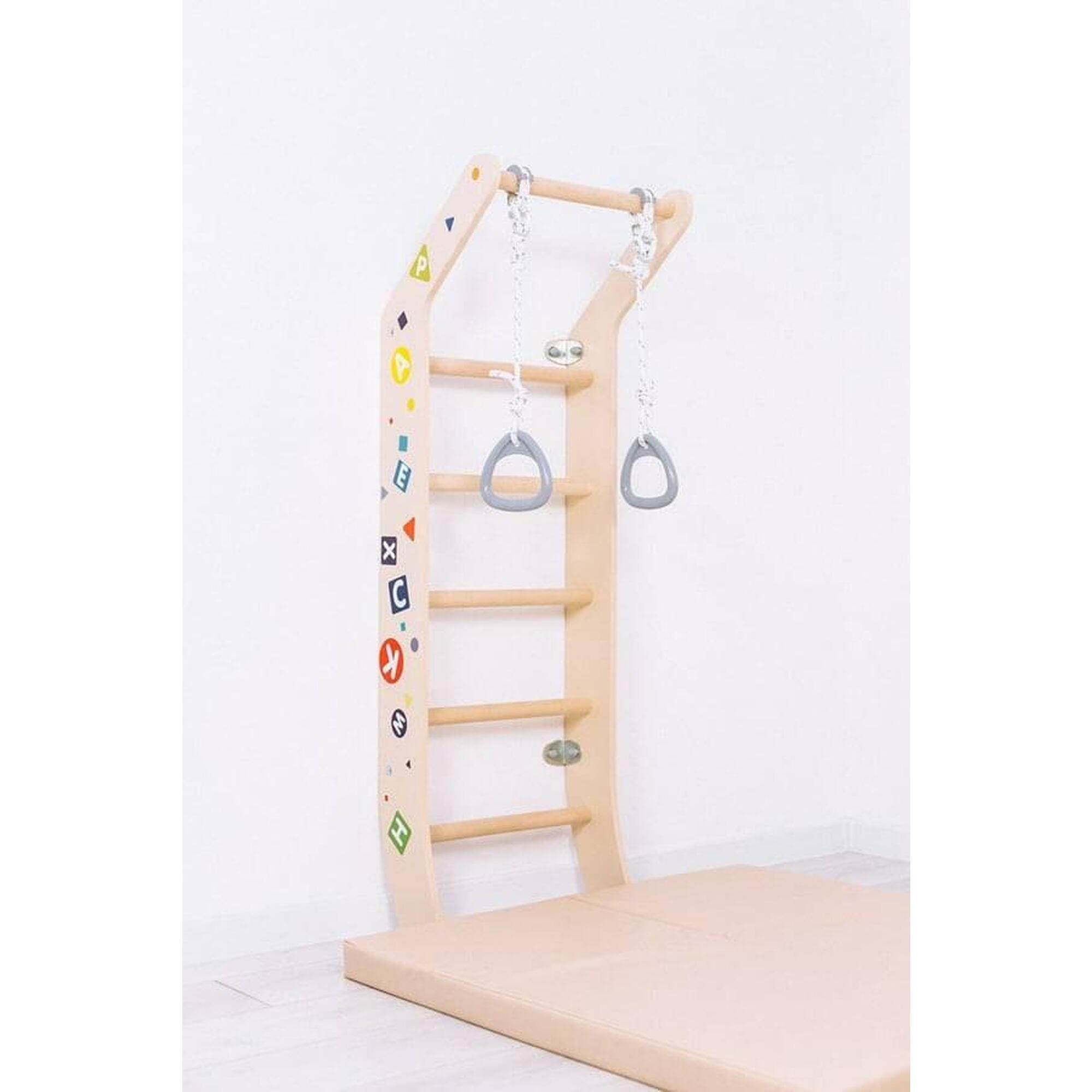Copii Gimnastică Scară de perete din lemn pt. copii Mini Color Multicolor