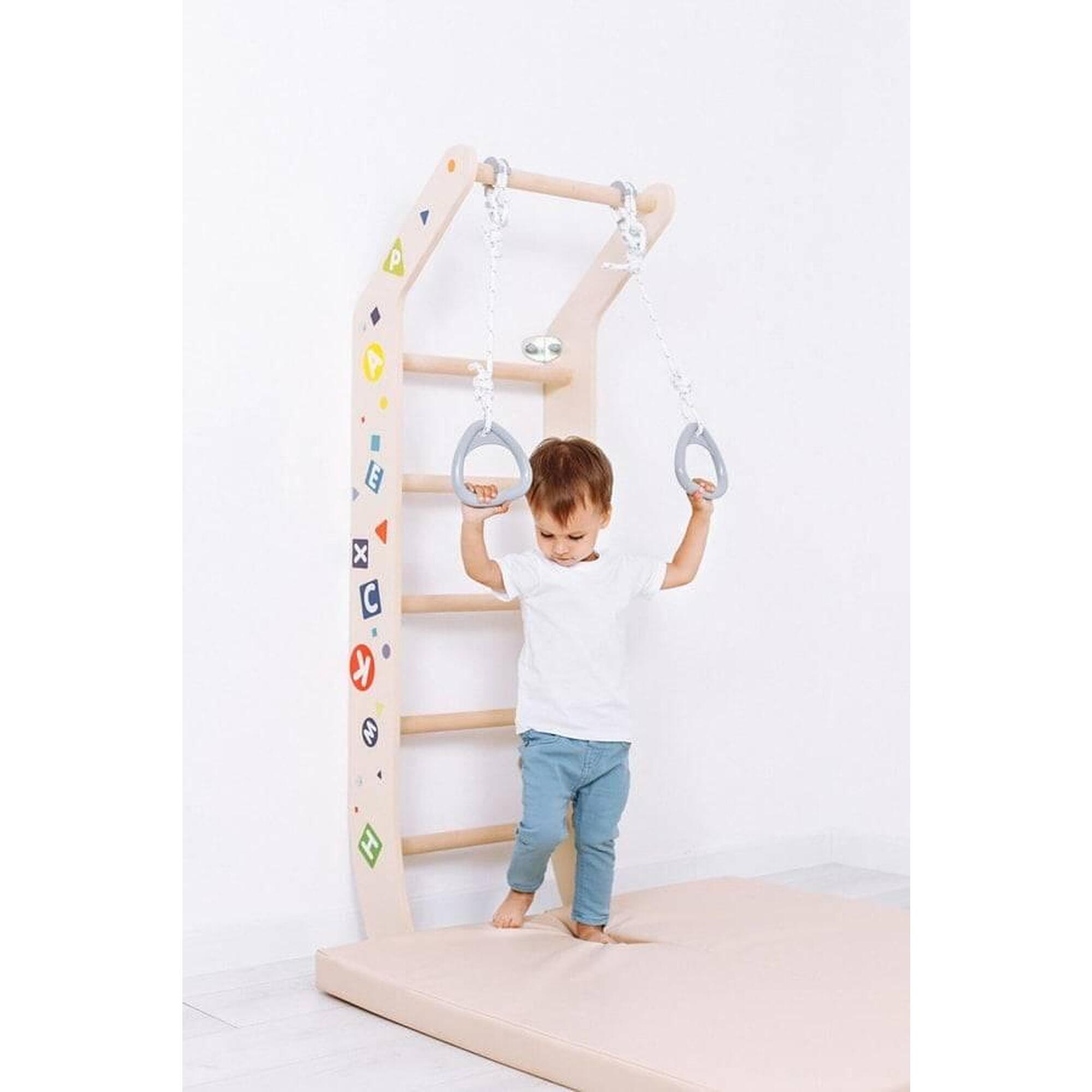 Copii Gimnastică Scară de perete din lemn pt. copii Mini Color Multicolor