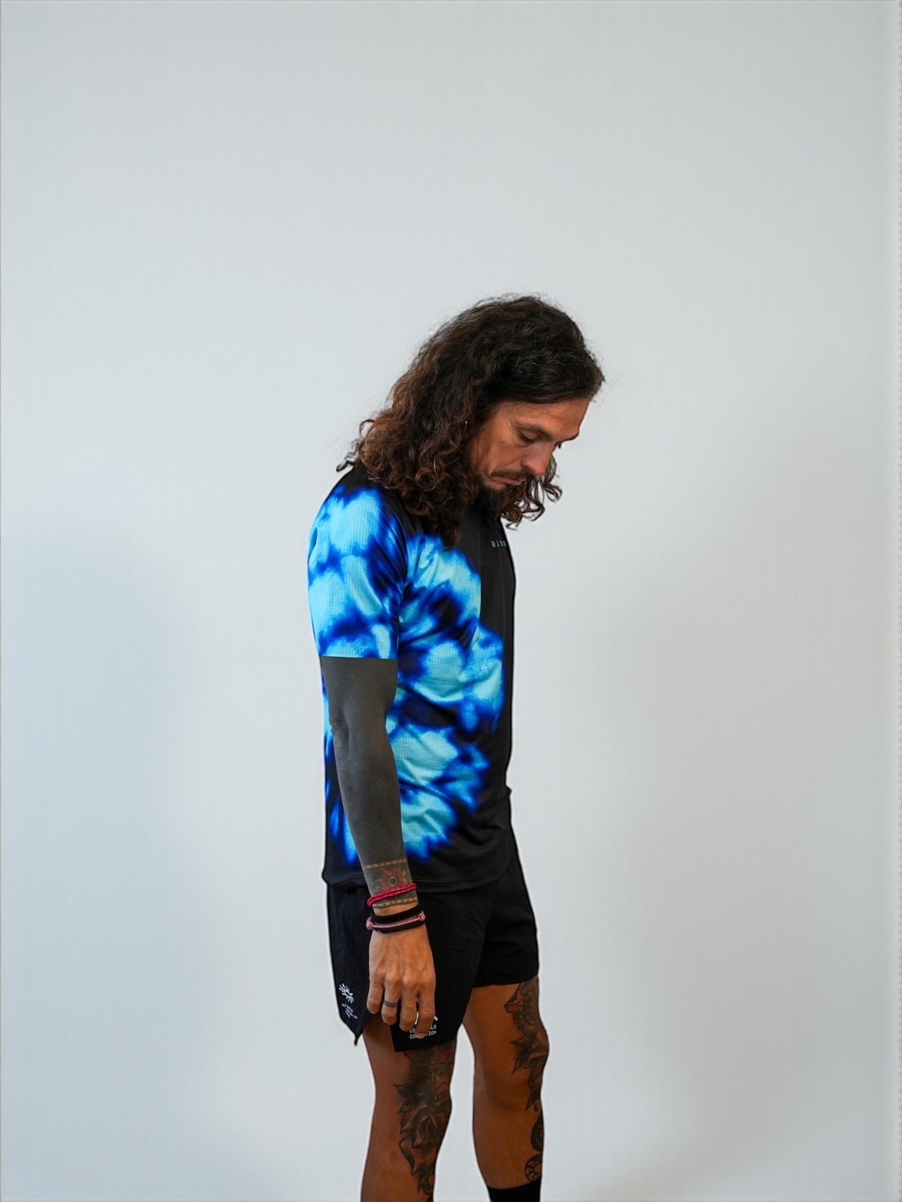 T-shirt légère et respirante de trail running, séchage rapide et tissu recyclé. 3/6