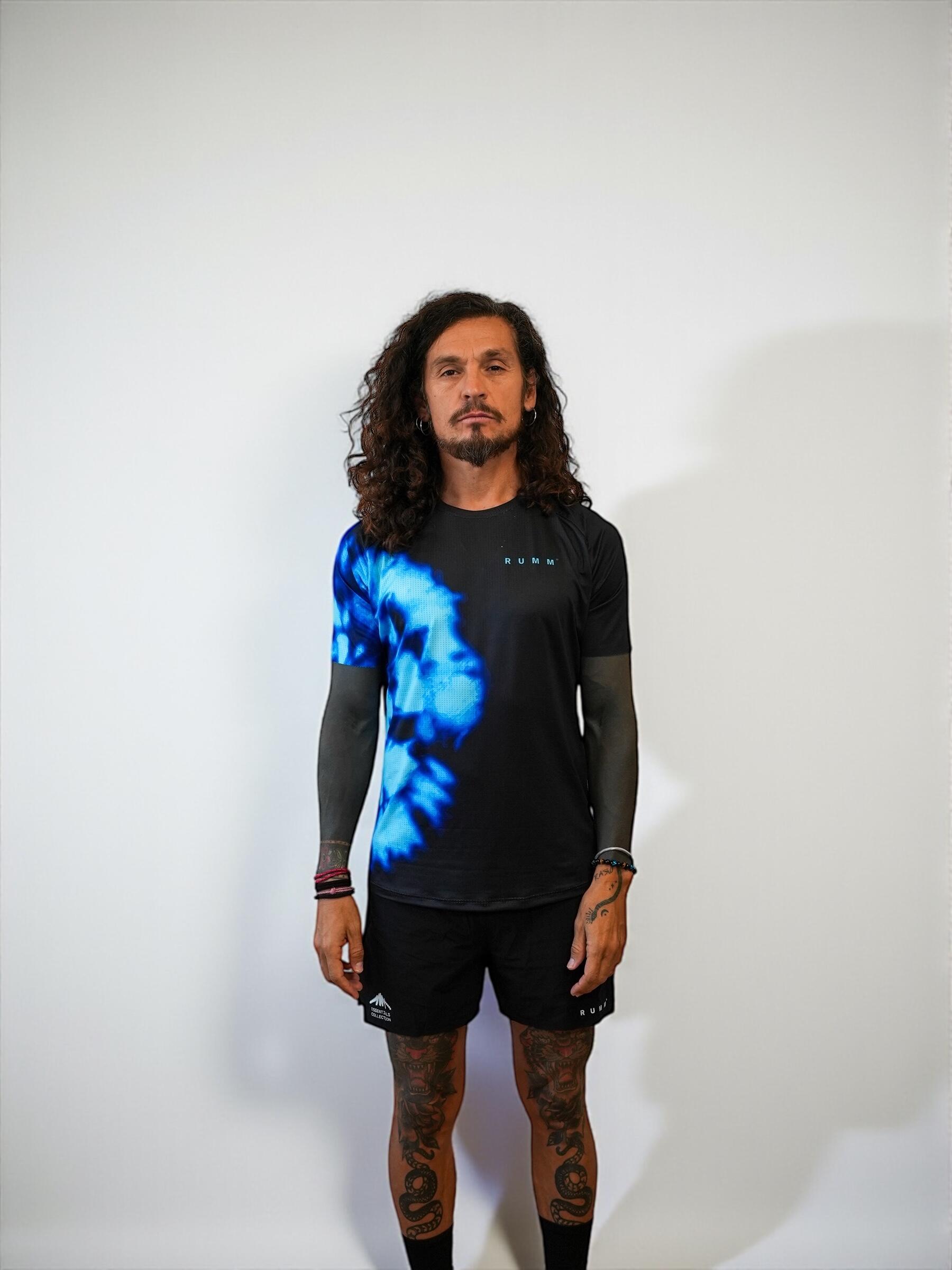 T-shirt légère et respirante de trail running, séchage rapide et tissu recyclé. 4/6