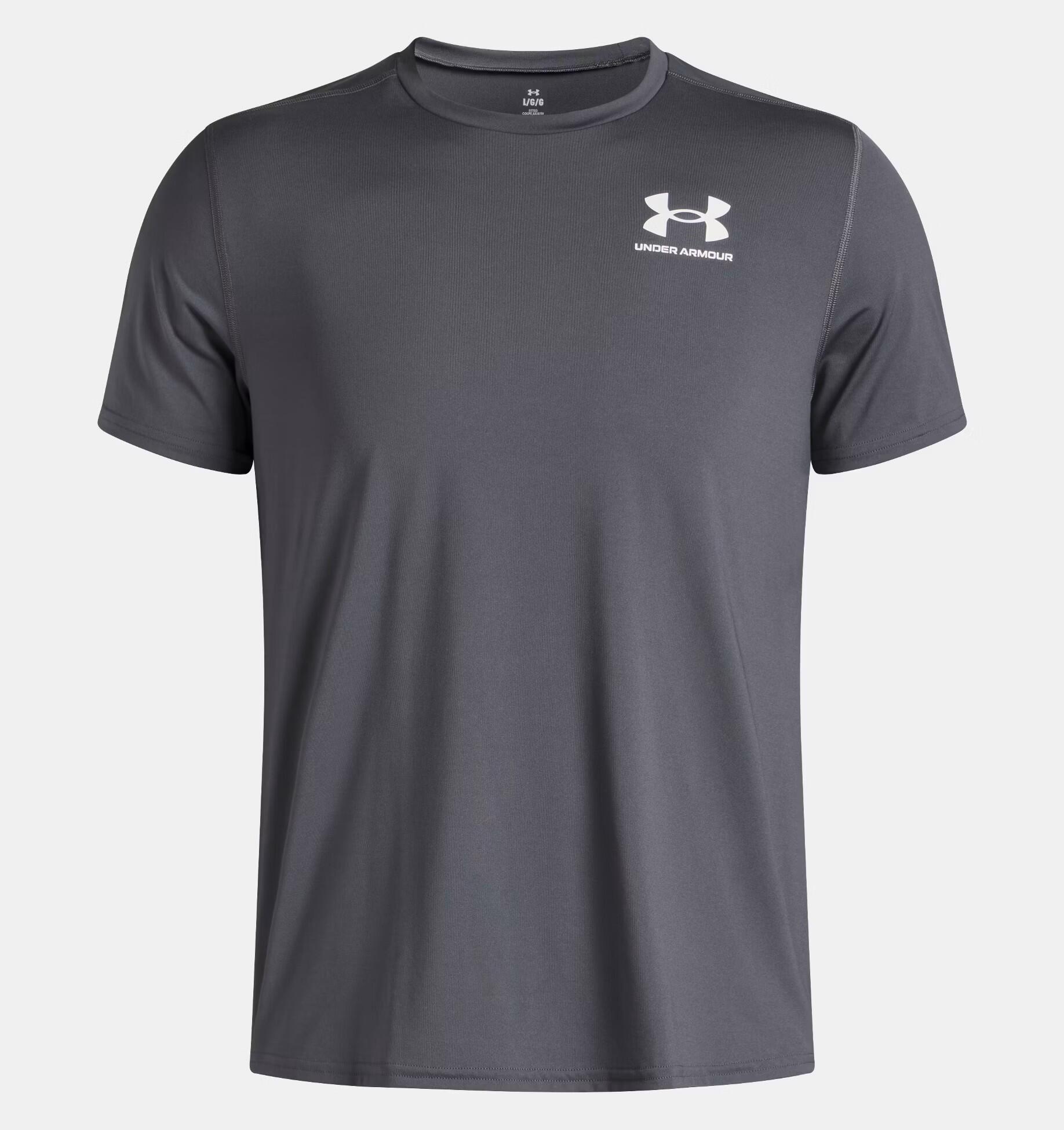 T-shirt d'entraînement ajusté pour hommes Under Armour HeatGear 1/3