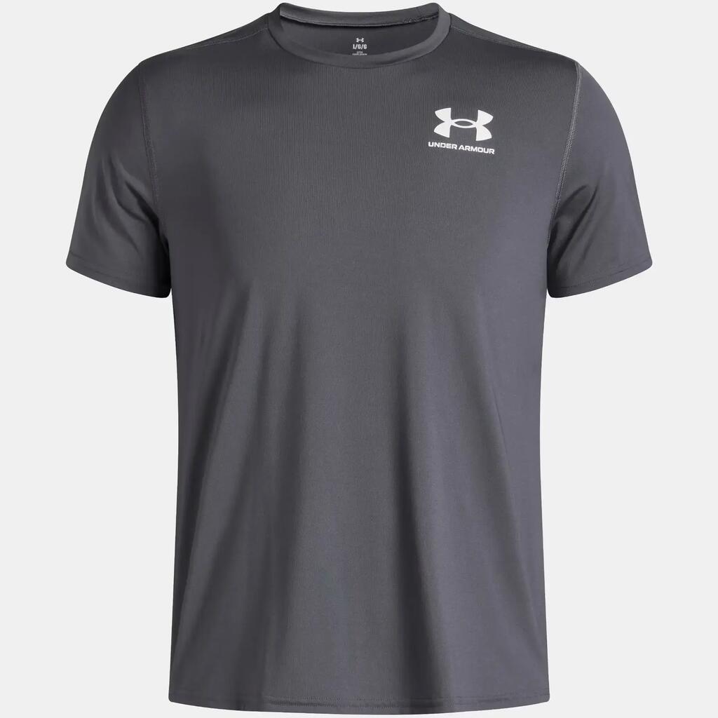 Under Armour Men's Fitted Performance Base Layer T-Shirt - Grey