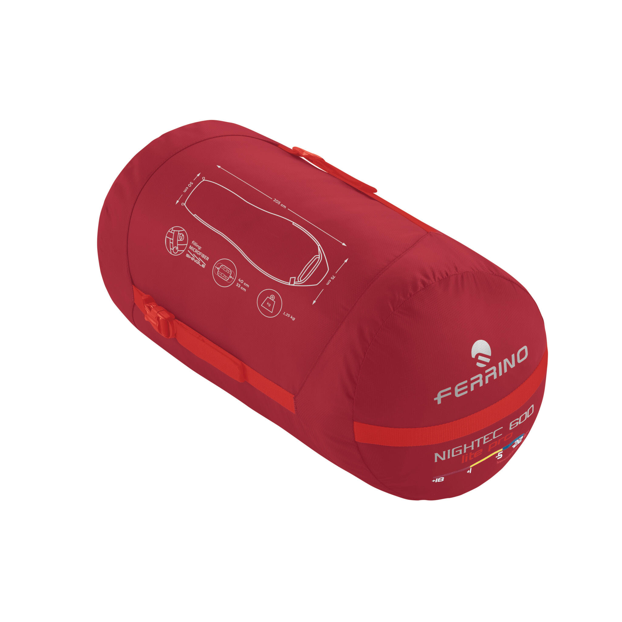 - FERRINO Sleepingbag Nightec Lite Pro 600 2/3