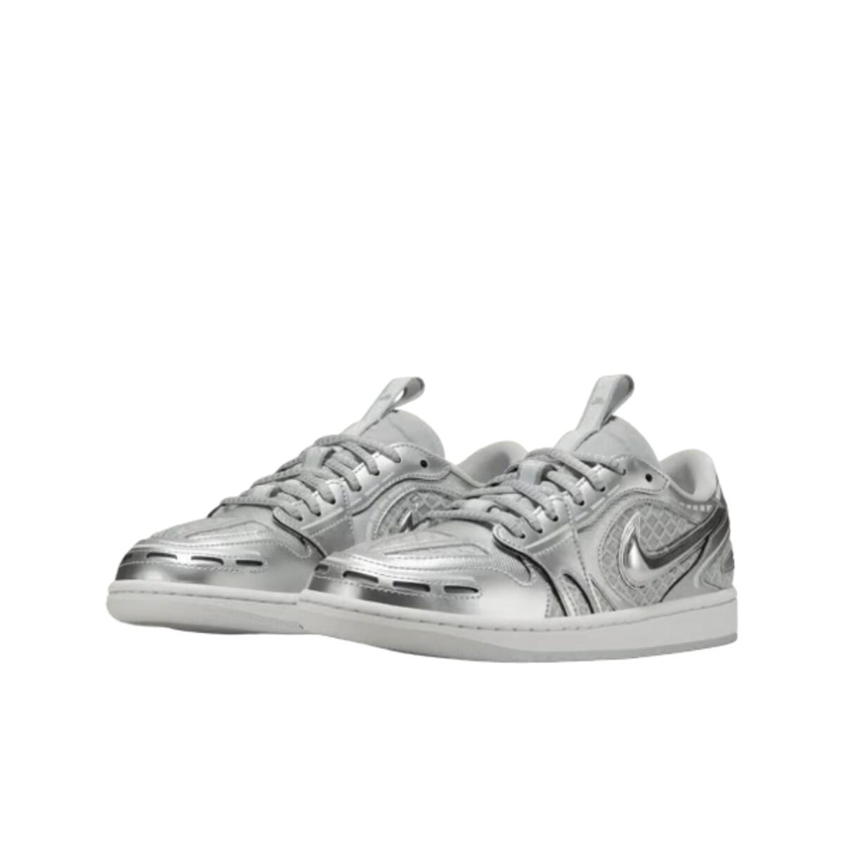 Scarpe  1 Low Method of Make V3 Metallic Silver 2/4