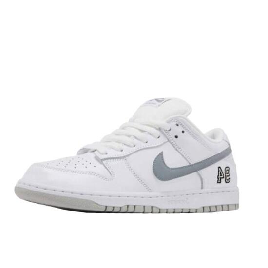Zapatillas SB Dunk Low Supreme 94 White Metallic Silver