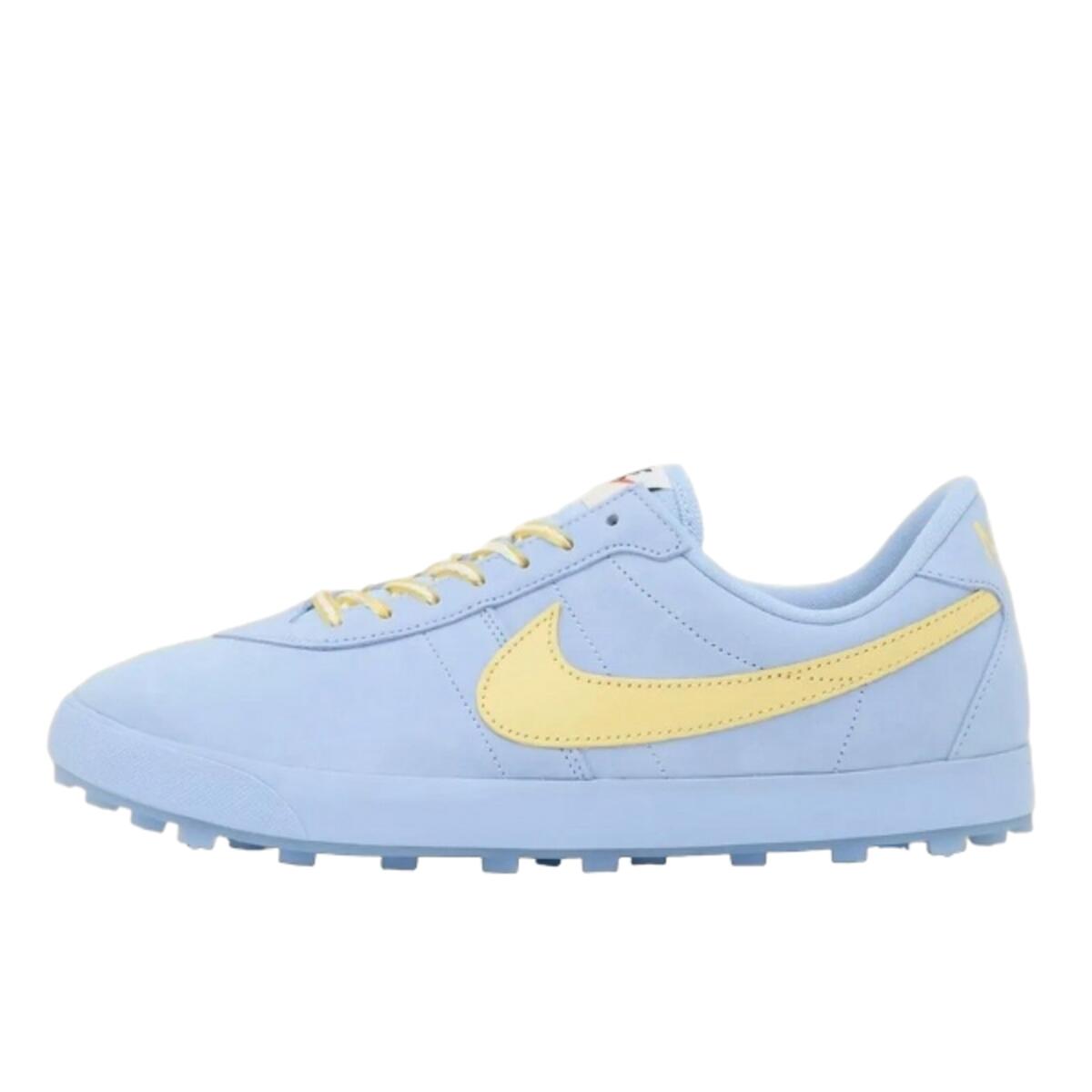 Nike - Chaussures Astro Grabber Qs Aluminum Soft Yellow - Chaussures De Sport - Bleu - Decathlon