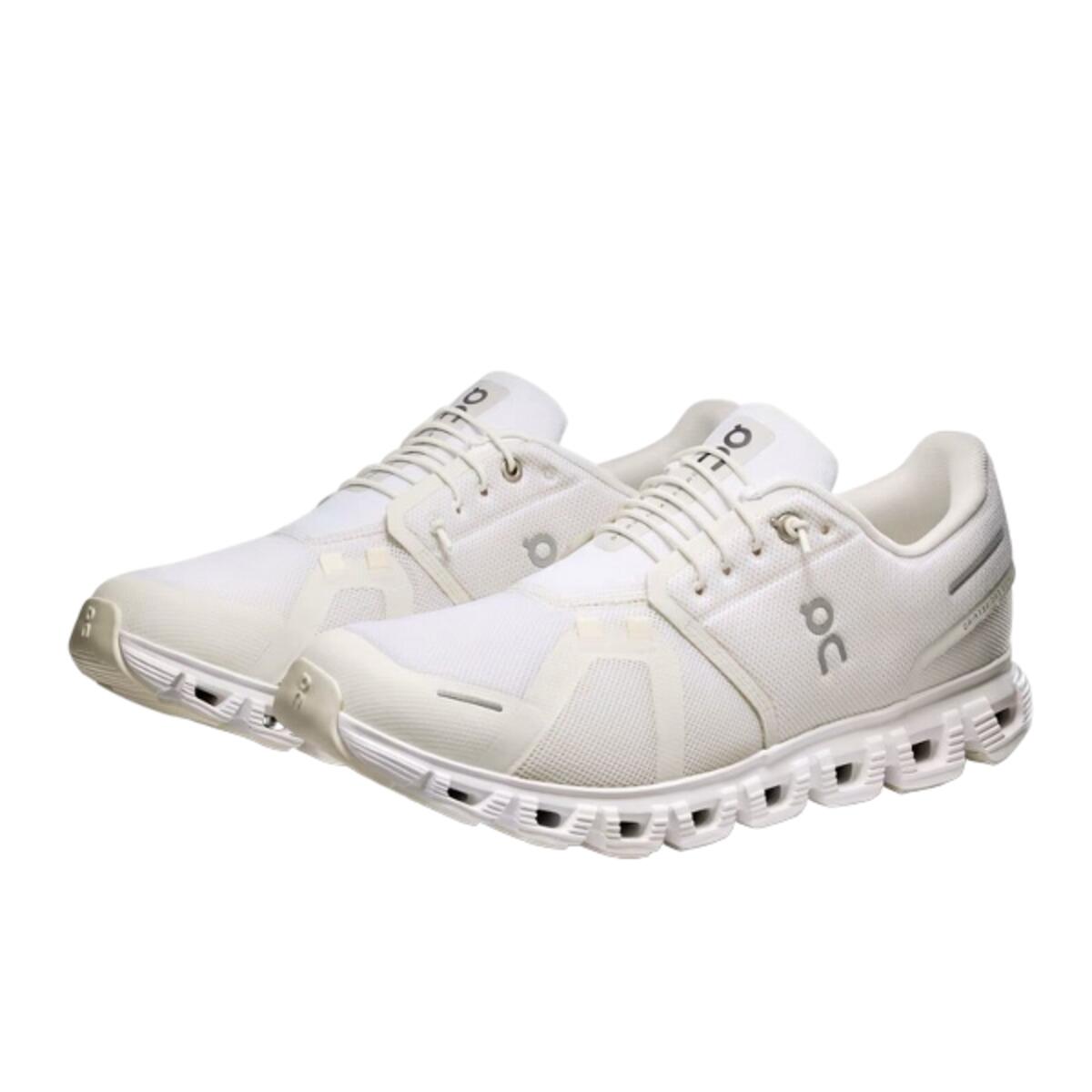 On - Chaussures Running Cloud 6 All White - Baskets - Blanc - Decathlon