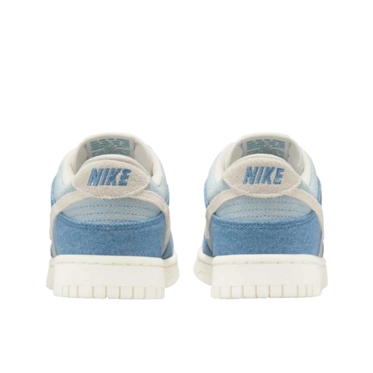 Chaussures  Dunk Low Smokey Blue Denim 3/4