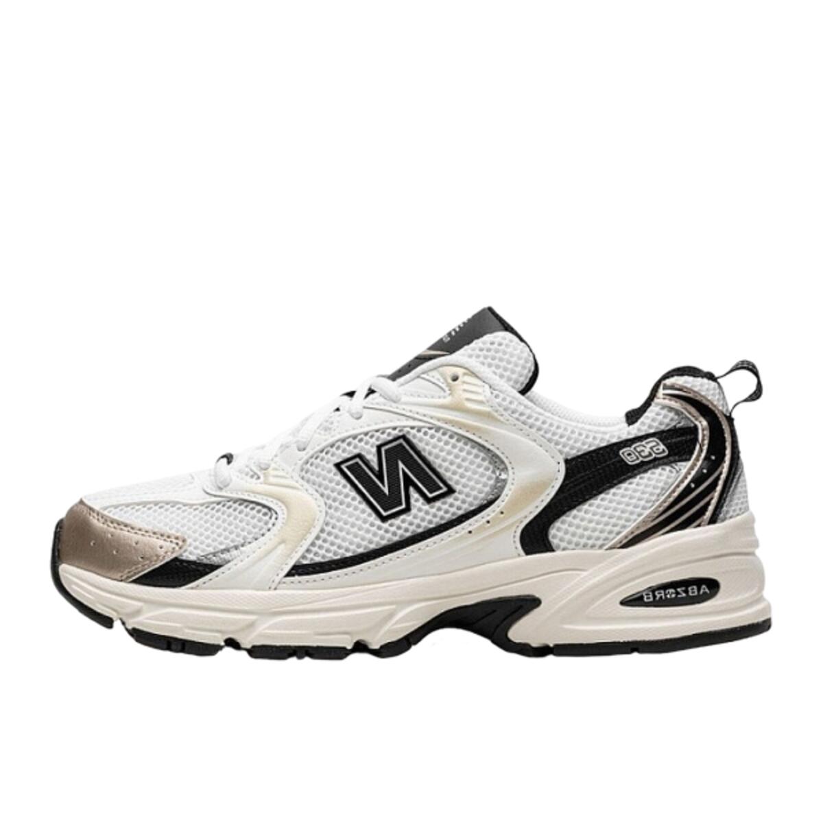 NEW BALANCE Scarpe  530 White Light Gold Metallic