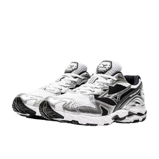 Zapatillas Wave Rider 10 White Silver Black