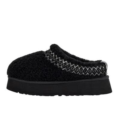 Schuhe Tazz Slipper Heritage Braid Black