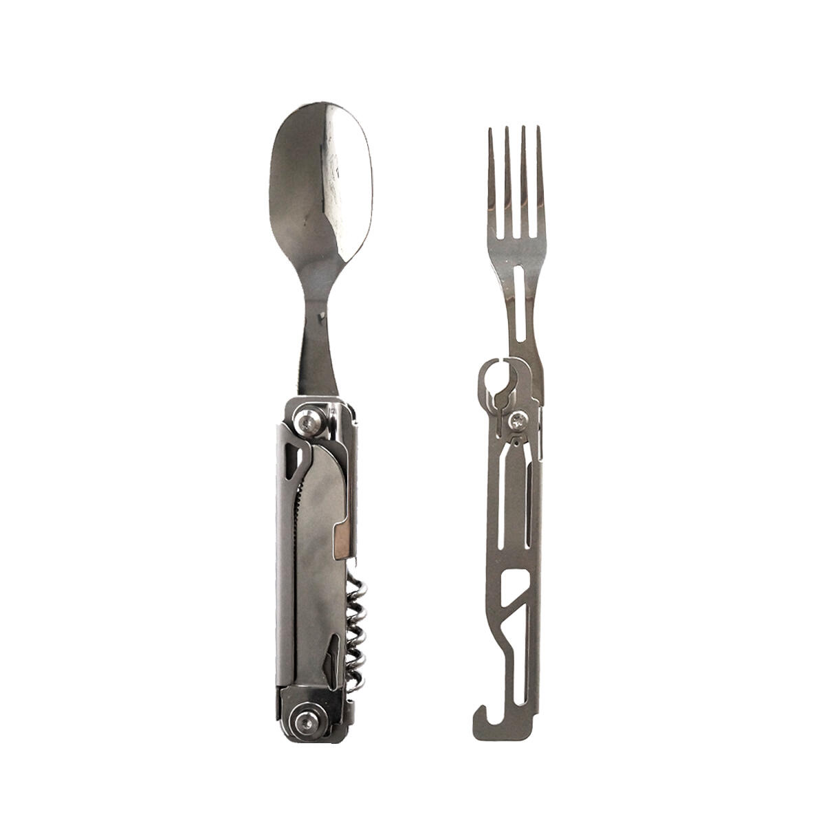 GLADIATORFIT 6-in-1 folding camping cutlery set Omada