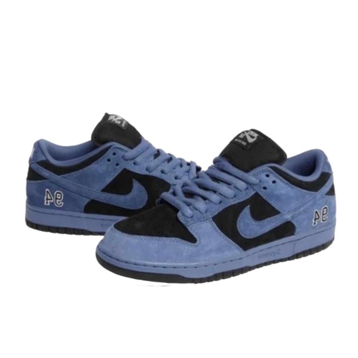 Chaussures  SB Dunk Low Supreme 94 Ocean Fog 3/4