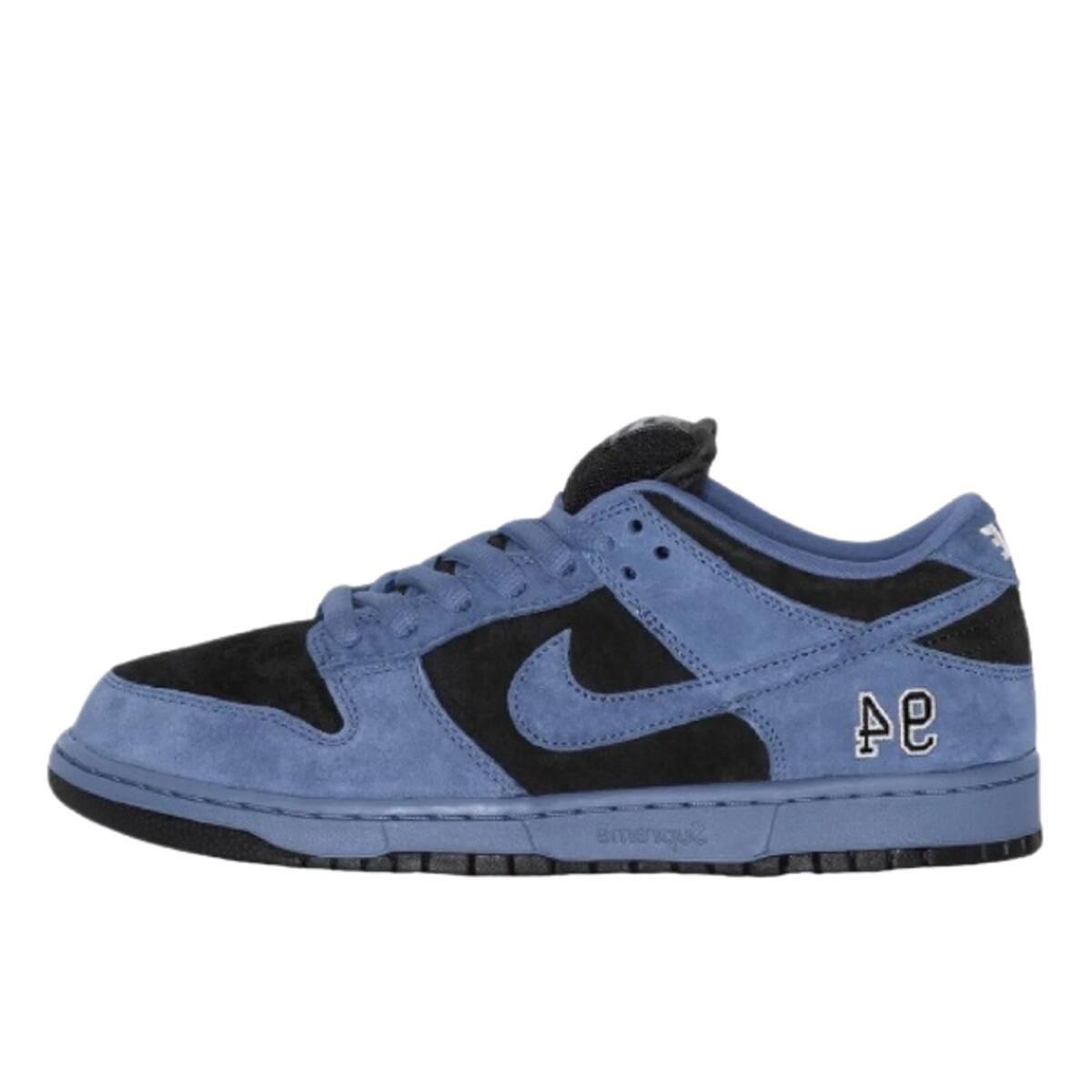 Chaussures  SB Dunk Low Supreme 94 Ocean Fog 2/4
