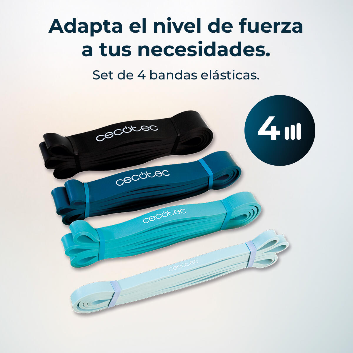 Cecotec Banda elastica DrumFit Power Band Set 2/7