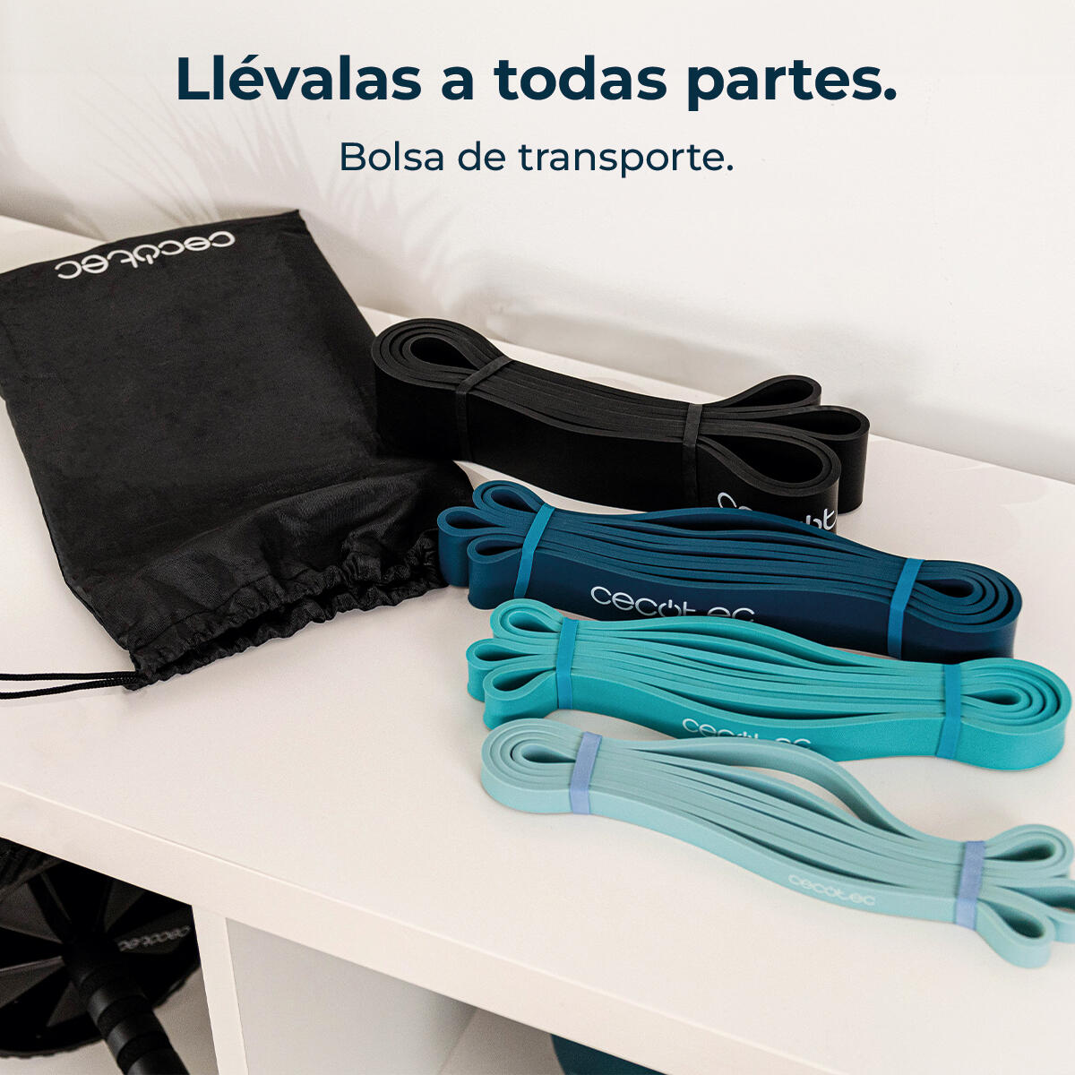 Cecotec Banda elastica DrumFit Power Band Set 4/7