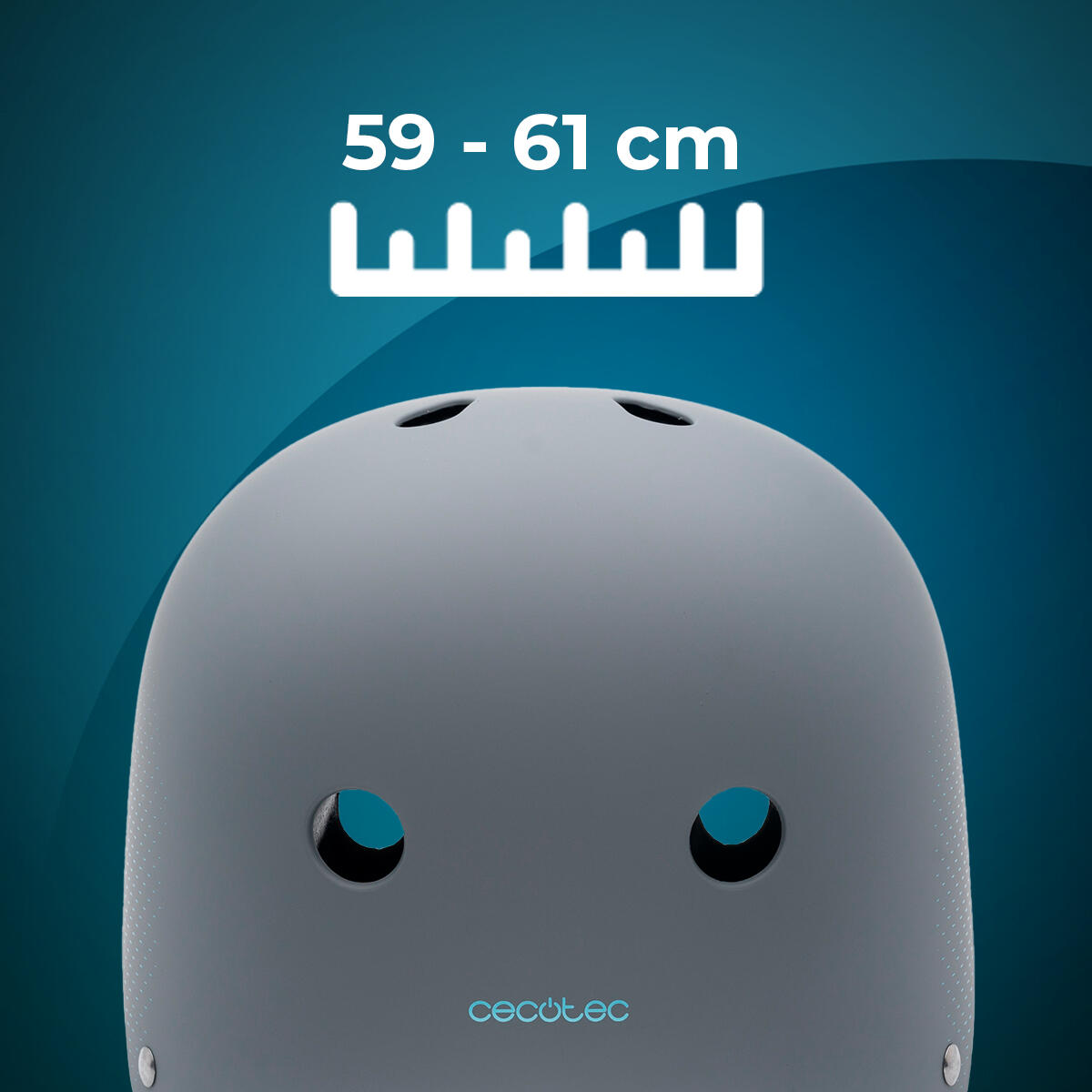 Cecotec Capacete urbano para bicicletas e trotinetes elétricas, tamanho L-XL (58 3/7