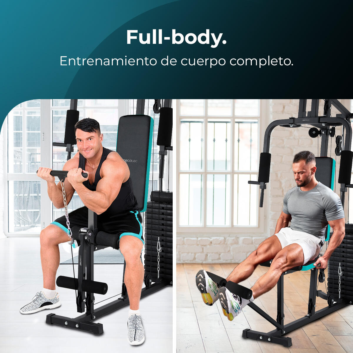 Cecotec Estacion multigimnasio Drumfit HomeGym 1000 Single Cecotec 3/7