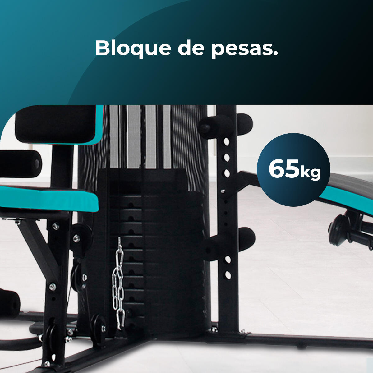 Cecotec Stazione multifunzione Drumfit HomeGym 2000 Double 2/7