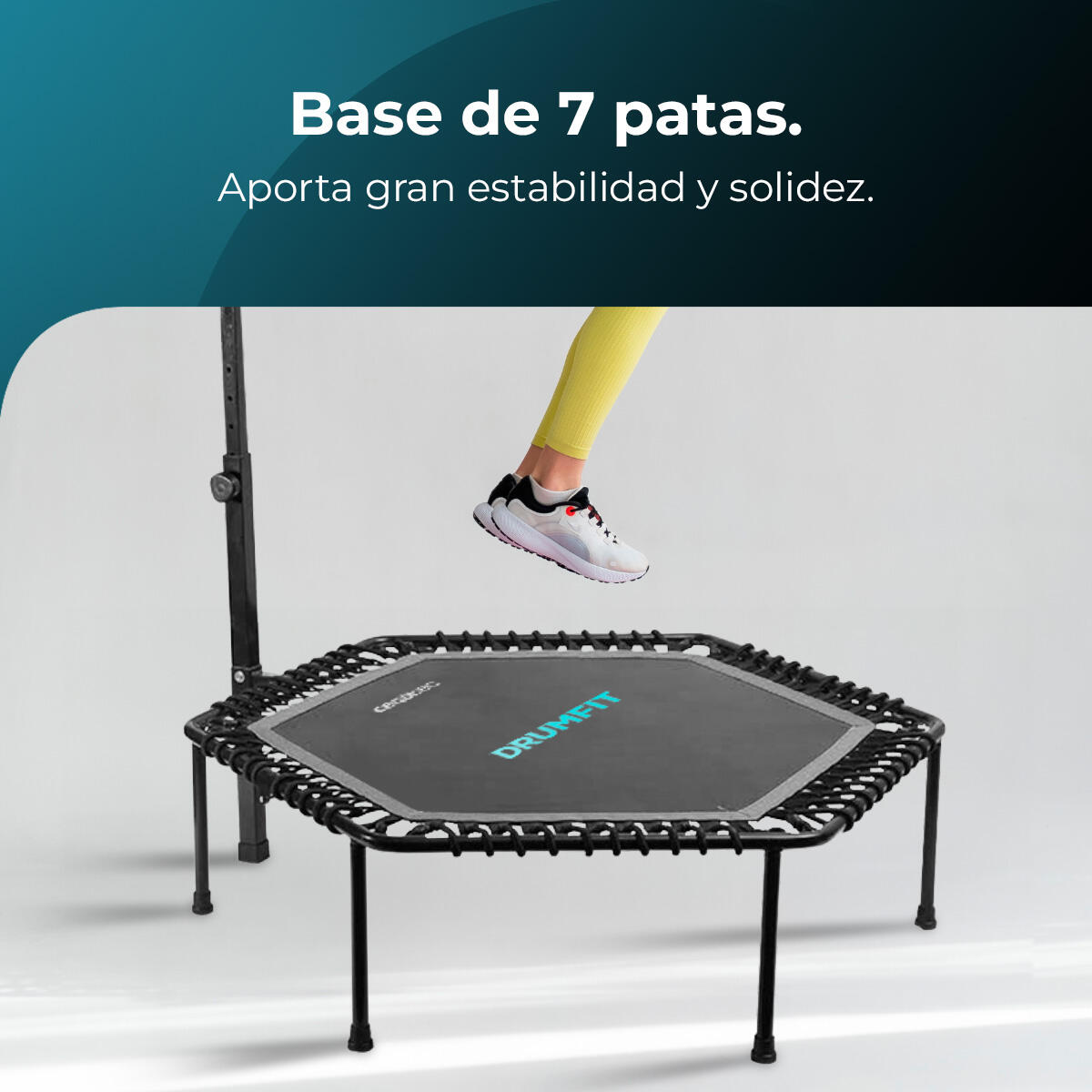 Cecotec Trampolin de fitness Drumfit Jump 1270 Cecotec 4/7