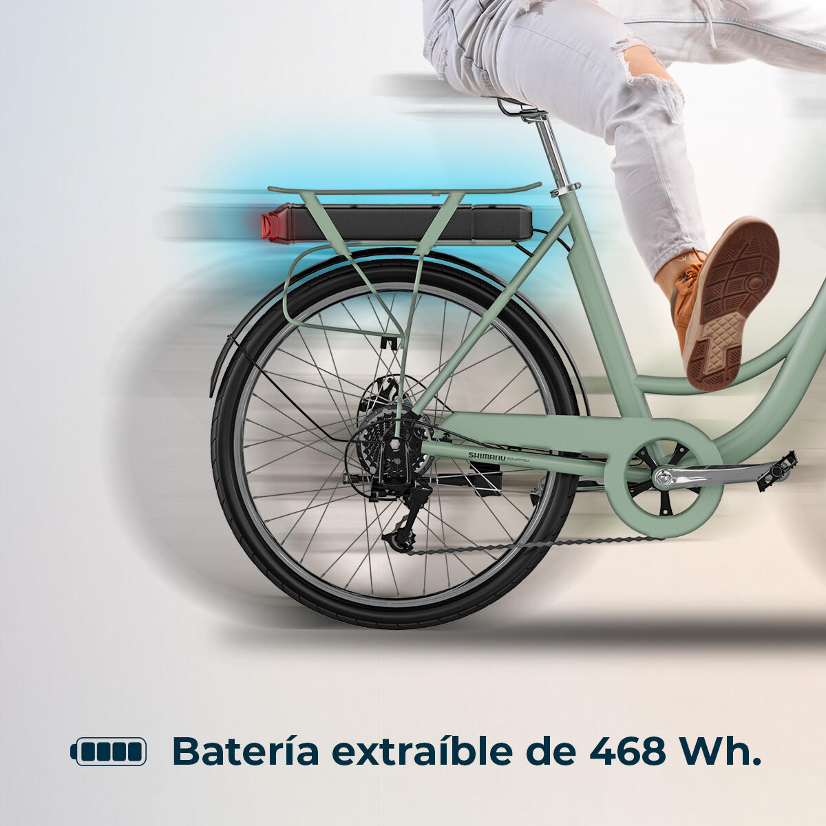 Cecotec Bicicletta elettrica Capital 3/7