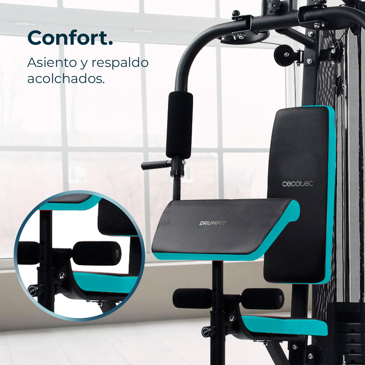 Cecotec Stazione multifunzione Drumfit HomeGym 2000 Double 5/7