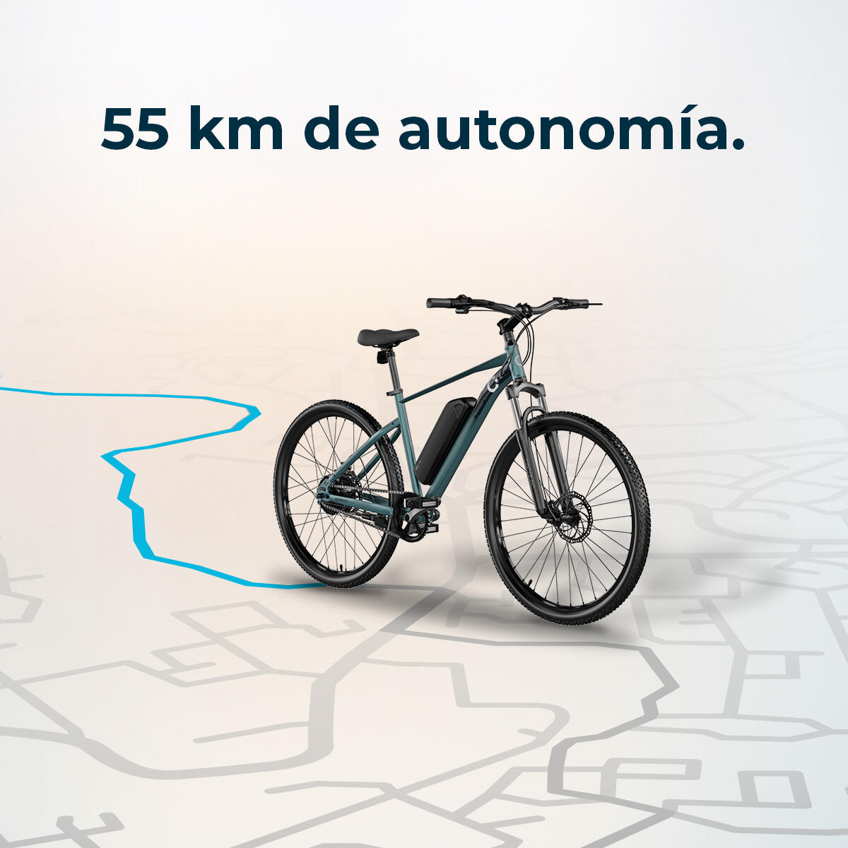 Cecotec Bicicletta elettrica e-Xplore 2/7
