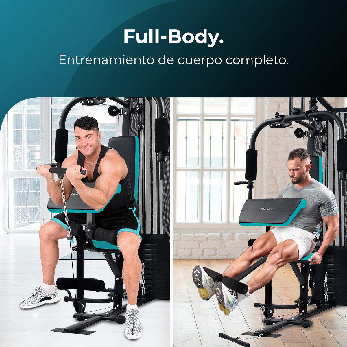 Cecotec Stazione multifunzione Drumfit HomeGym 2000 Double 4/7