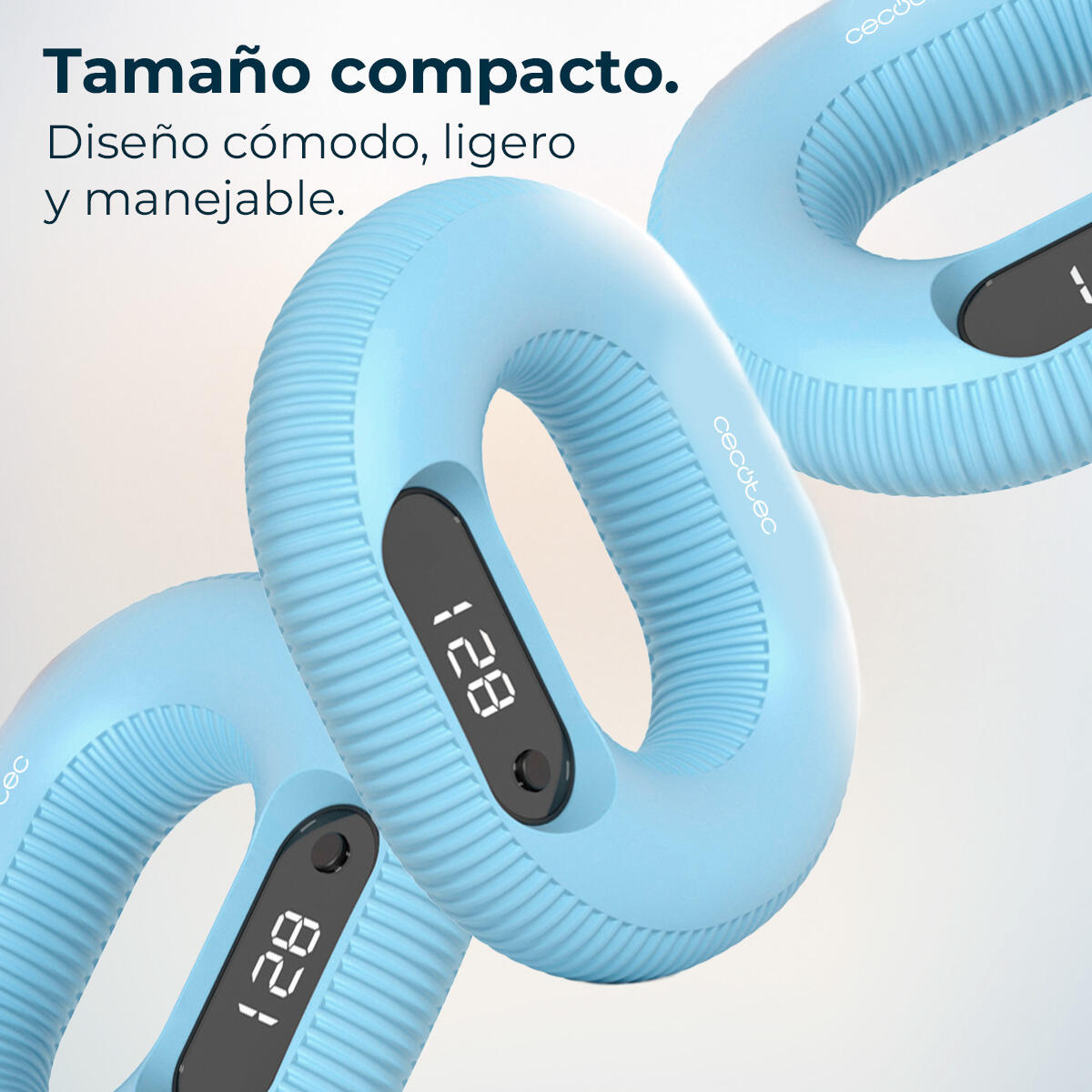 Cecotec Ejercitador Fortalecedor de Antebrazo con Contador Drumfit HandFit Smart 5/7