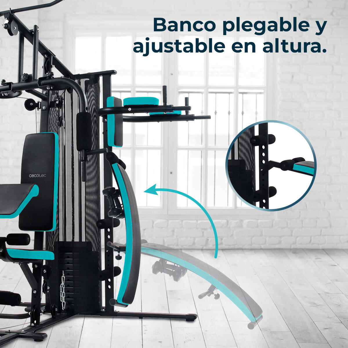 Cecotec Stazione multifunzione Drumfit HomeGym 2000 Double 6/7