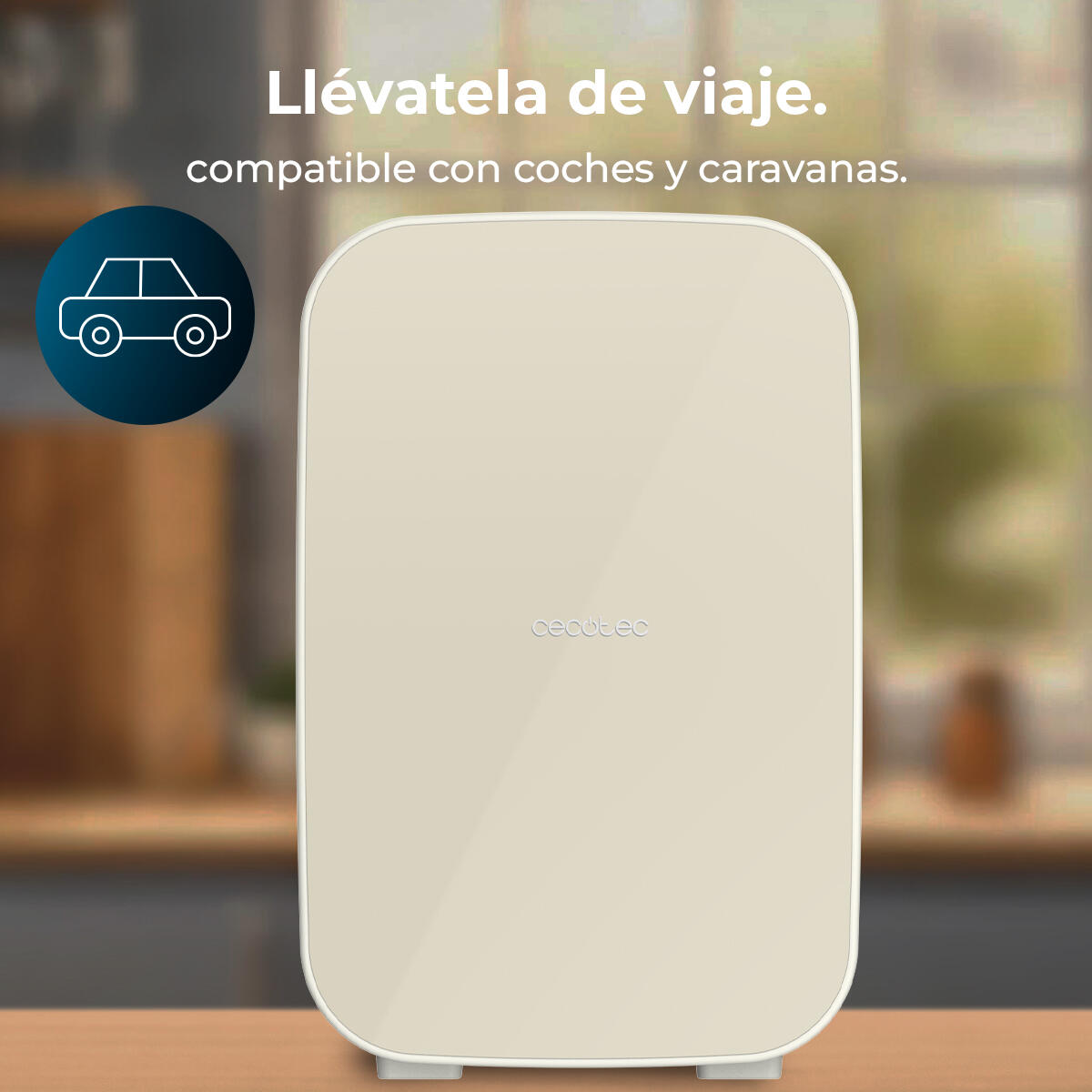Cecotec Mini-réfrigérateur Bolero MiniCooling 25L Bahamas Beige 4/7