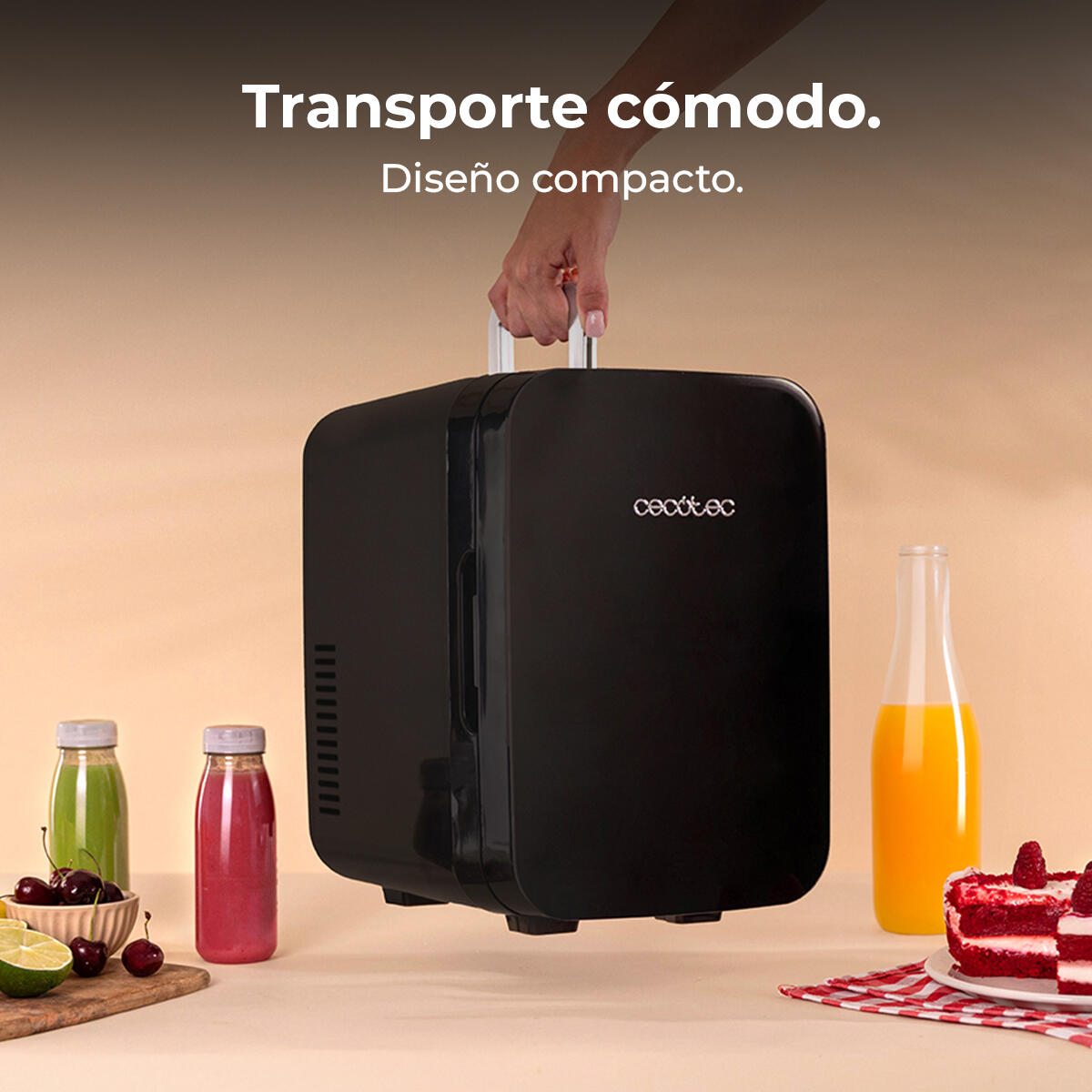 Cecotec Mini-réfrigérateur Bolero MiniCooling 10L Bahamas Black 6/7