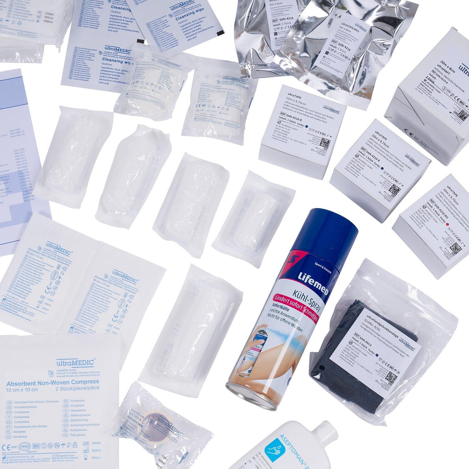 Nachfüllpackung für Erste-Hilfe-Koffer Sport Schulsport Unisex 2/2