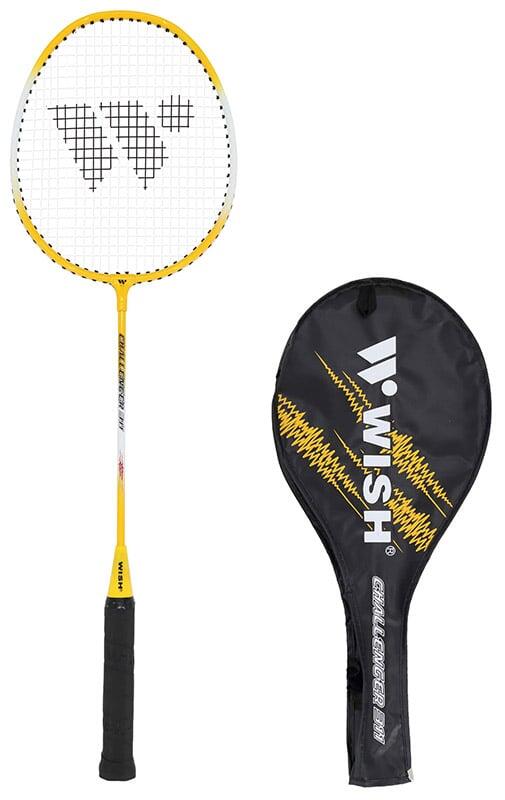 Wish Badminton Racquet - Alumtec 311 - Yellow