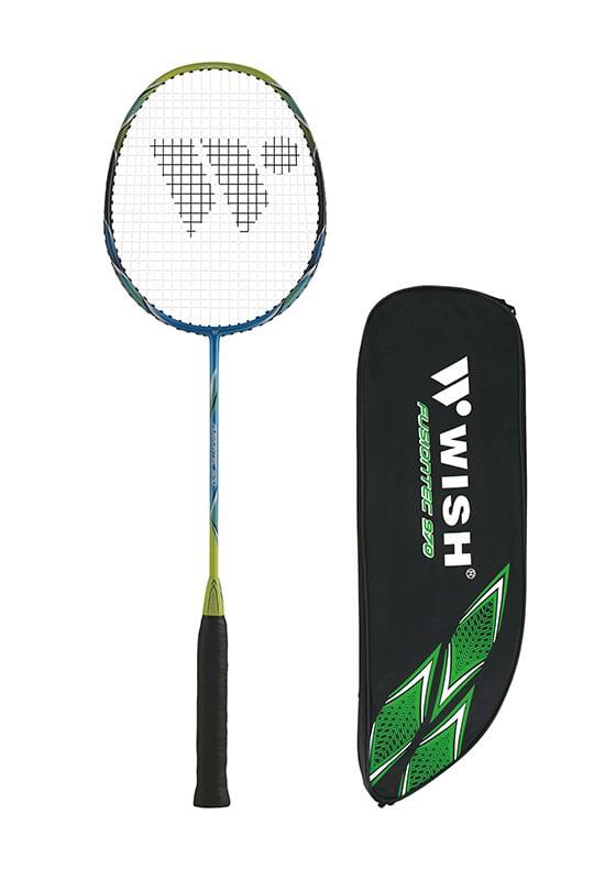 Wish Badminton Racquet - Fusiontec 970 Blue