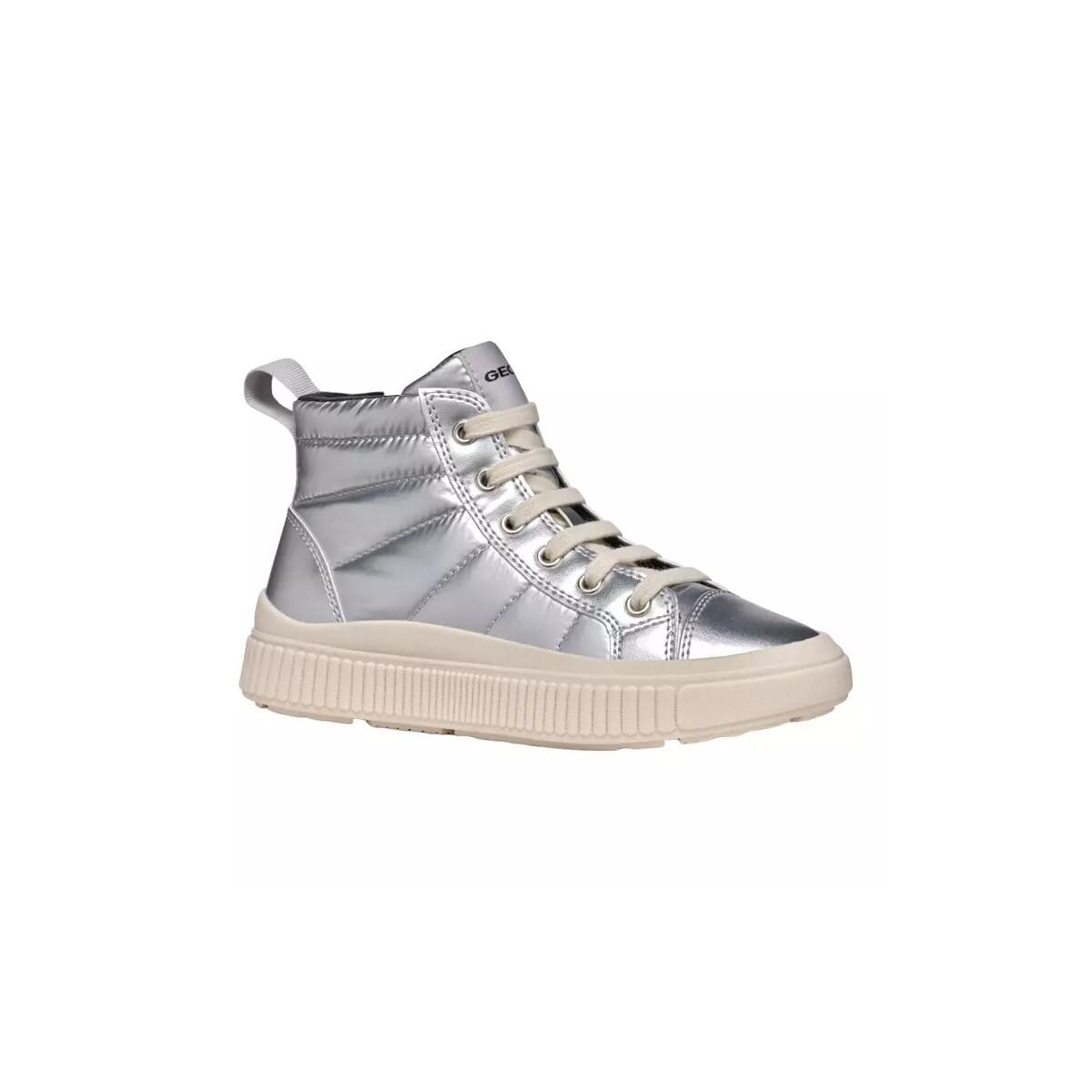 Zapatillas niña Geox Zapatillas niña Geox J Laquinny Plata Plata 2/5