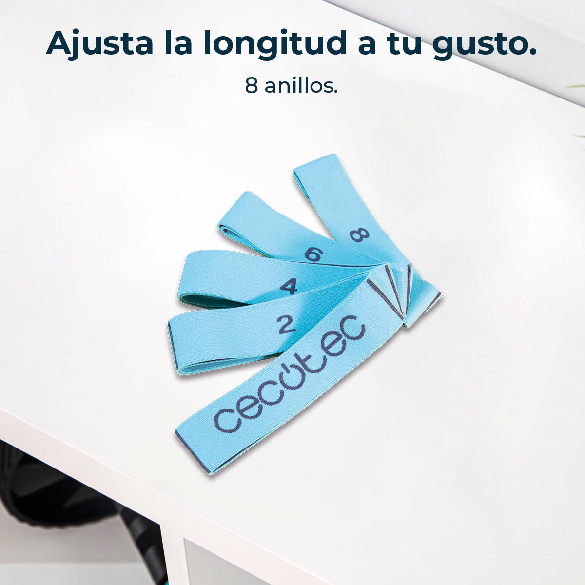 Cecotec Banda Elástica de Estiramiento Ajustable DrumFit Elastiband. Goma Elásti 3/6